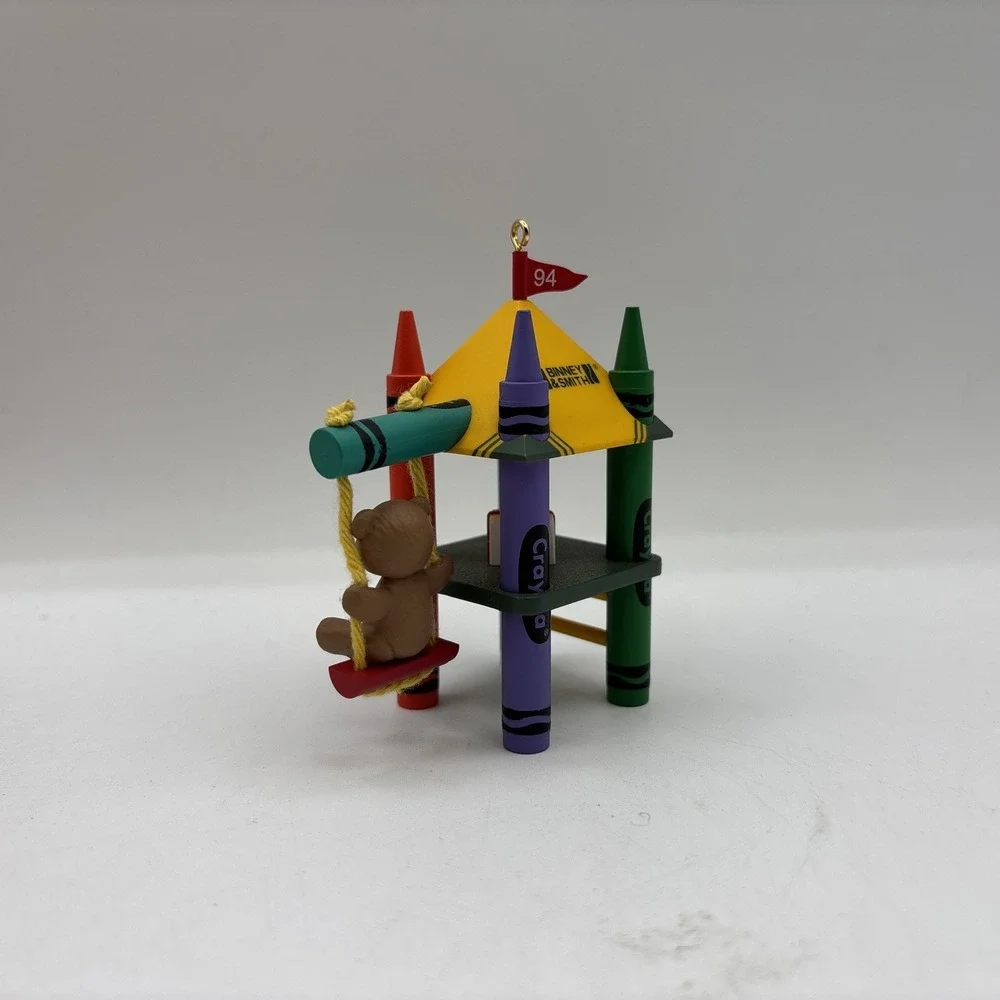 Hallmark Keepsake Ornament 1994 Bright Playful Colors 6th In Crayola Series EUC